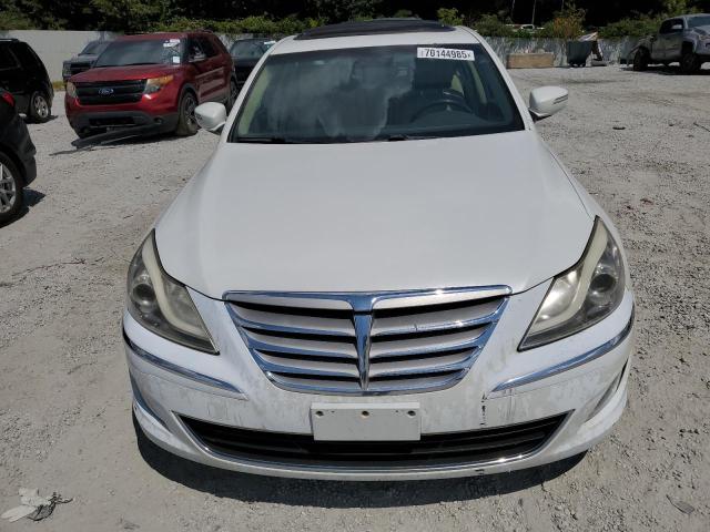 KMHGC4DD7CU197090 - 2012 HYUNDAI GENESIS 3.8L Weiß Foto 5