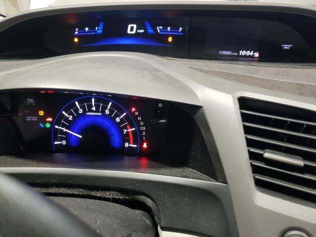 19XFB2F52CE030048 - 2012 HONDA CIVIC LX WHITE photo 9