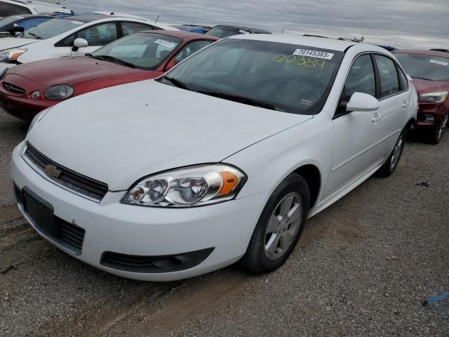 2G1WG5EK8B1122389 - 2011 CHEVROLET IMPALA LT WHITE photo 1