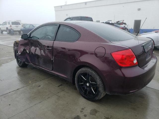 JTKDE177960076491 - 2006 TOYOTA SCION TC BURGUNDY photo 2