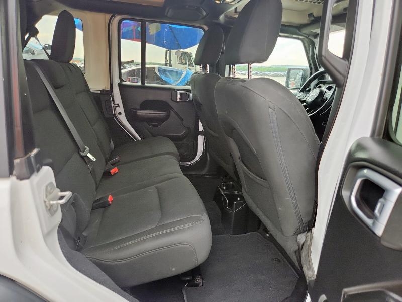 1C4HJXDN4KW592078 - 2019 JEP WRANGLER UNLIMITED SPORT Weiß Foto 11