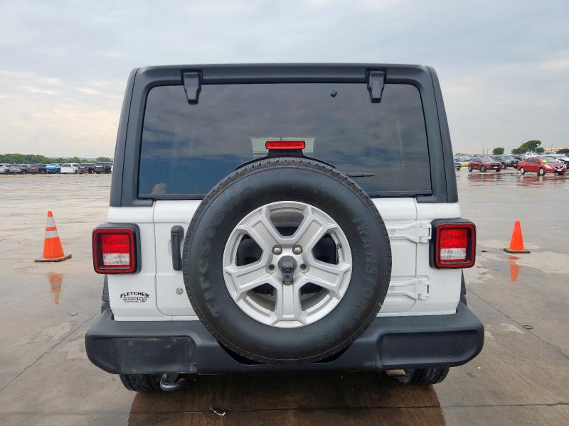 1C4HJXDN4KW592078 - 2019 JEP WRANGLER UNLIMITED SPORT Weiß Foto 6