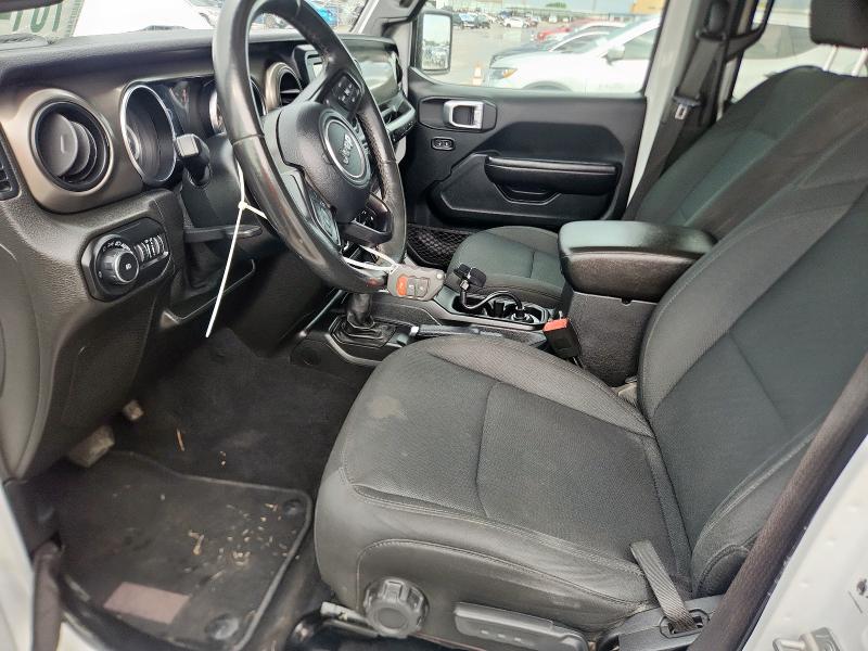 1C4HJXDN4KW592078 - 2019 JEP WRANGLER UNLIMITED SPORT Weiß Foto 7