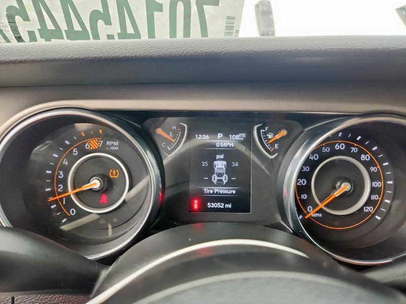 1C4HJXDN4KW592078 - 2019 JEP WRANGLER UNLIMITED SPORT Weiß Foto 9