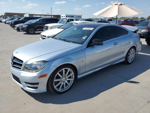 WDDGJ4HB5DG046936 - 2013 MERCEDES-BENZ C 250 SILVER photo 1