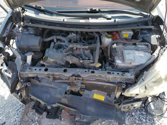 JTDKDTB33D1555563 - 2013 TOYOTA PRIUS C GRAY photo 11