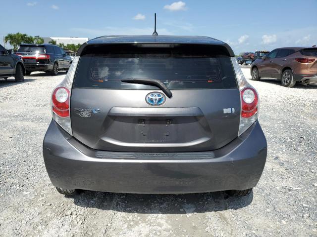 JTDKDTB33D1555563 - 2013 TOYOTA PRIUS C GRAY photo 6