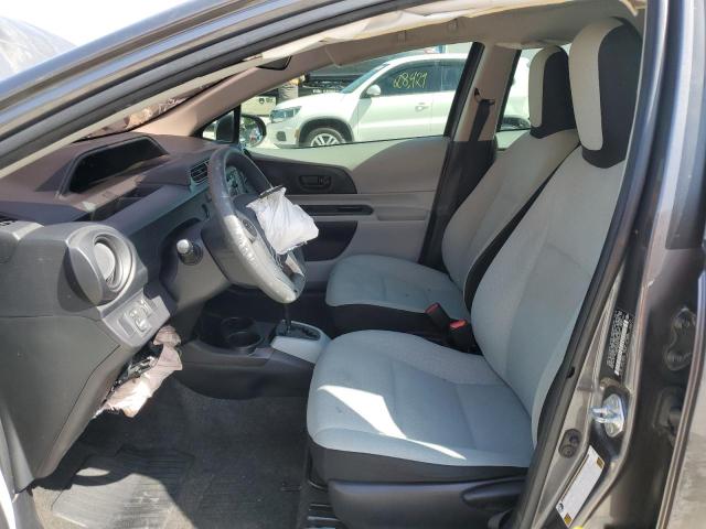 JTDKDTB33D1555563 - 2013 TOYOTA PRIUS C GRAY photo 7