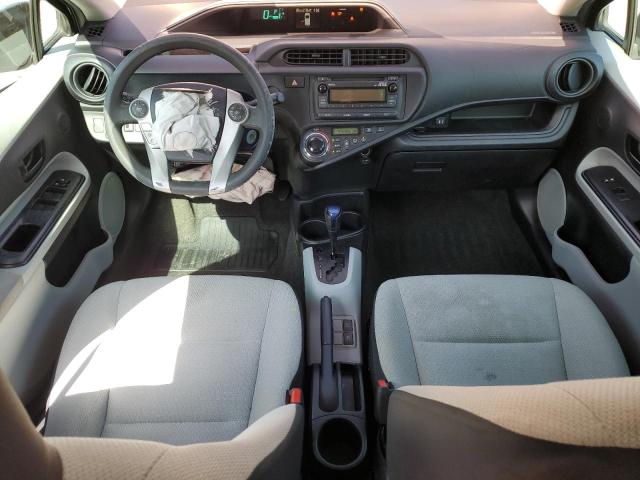 JTDKDTB33D1555563 - 2013 TOYOTA PRIUS C GRAY photo 8