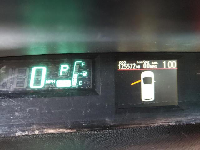 JTDKDTB33D1555563 - 2013 TOYOTA PRIUS C GRAY photo 9