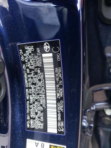 JTDBCMFE2RJ032983 - 2024 TOYOTA COROLLA LE Blau Foto 12