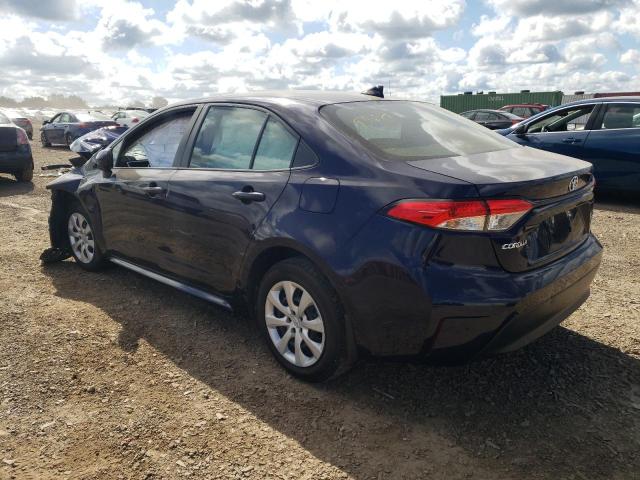 JTDBCMFE2RJ032983 - 2024 TOYOTA COROLLA LE Blau Foto 2