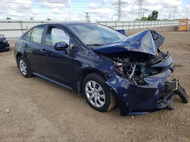 JTDBCMFE2RJ032983 - 2024 TOYOTA COROLLA LE Blau Foto 4