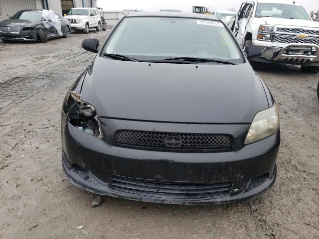 JTKDE167280272244 - 2008 TOYOTA SCION TC BLACK photo 5
