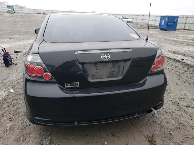 JTKDE167280272244 - 2008 TOYOTA SCION TC BLACK photo 6