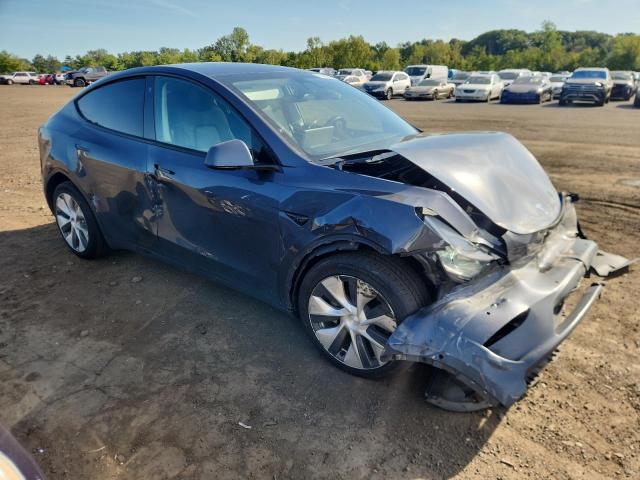 5YJYGDEE4MF068593 - 2021 TESLA MODEL Y Մոխրագույն լուսանկար 4