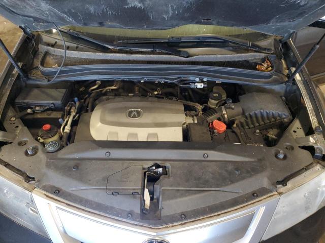 2HNYD2H36DH513007 - 2013 ACURA MDX TECHNOLOGY GRAY photo 11