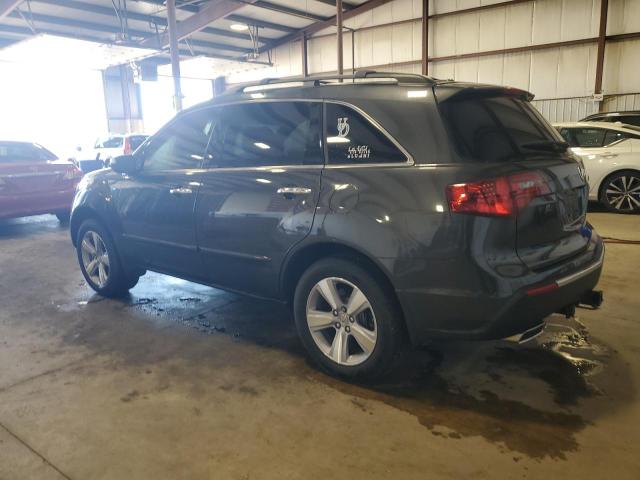2HNYD2H36DH513007 - 2013 ACURA MDX TECHNOLOGY GRAY photo 2