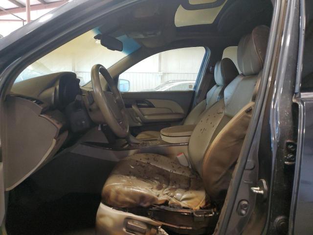 2HNYD2H36DH513007 - 2013 ACURA MDX TECHNOLOGY GRAY photo 7