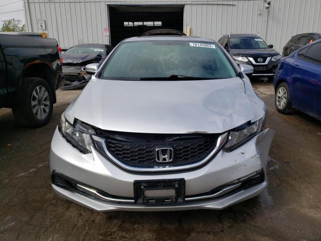 19XFB2F53FE032122 - 2015 HONDA CIVIC LX SILVER photo 5