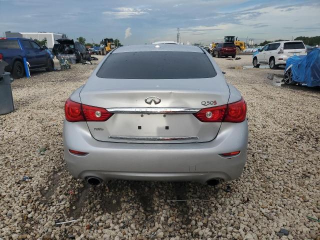JN1BV7AR9EM695842 - 2014 INFINITI Q50 BASE SILVER photo 6