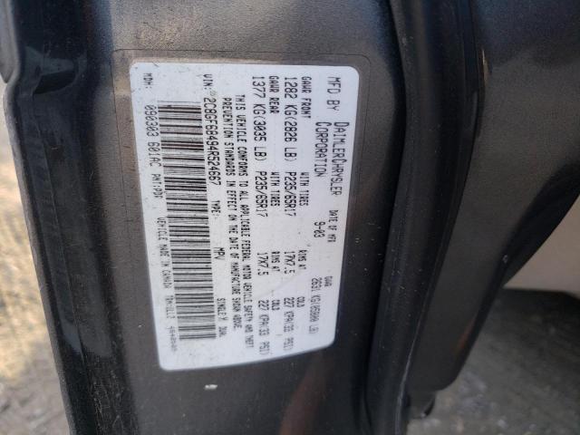 2C8GF68494R524667 - 2004 CHRYSLER PACIFICA GRAY photo 13