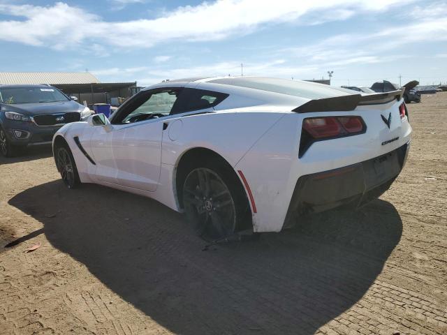 1G1YD2D79E5132221 - 2014 CHEVROLET CORVETTE STINGRAY 2LT WHITE photo 2