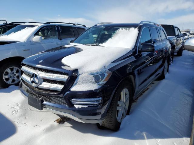 4JGDF7CE9DA226095 - 2013 MERCEDES-BENZ GL 450 4MATIC BLUE photo 1