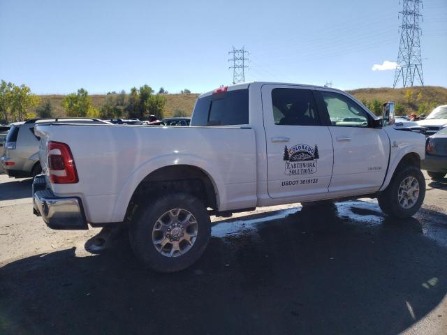 3C6UR5FL0LG202012 - 2020 RAM 2500 LARAMIE WHITE photo 3