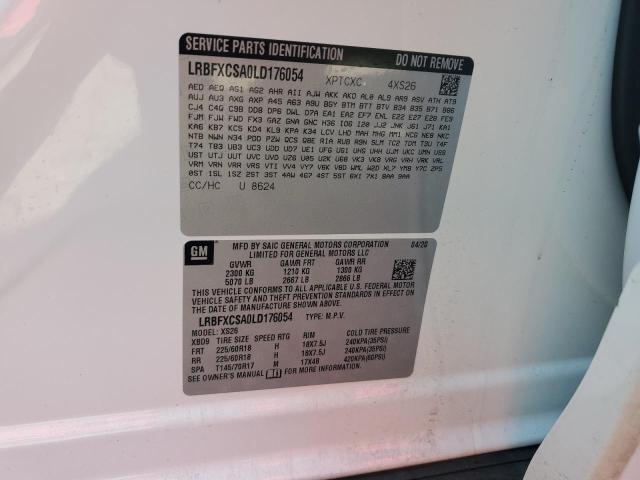 LRBFXCSA0LD176054 - 2020 BUICK ENVISION ESSENCE Ağ foto 13