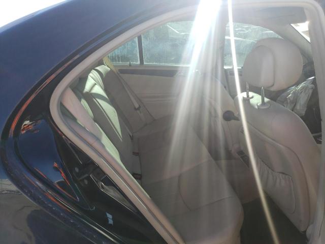 WDBRF92H97F902519 - 2007 MERCEDES-BENZ C 280 4MATIC BLUE photo 10