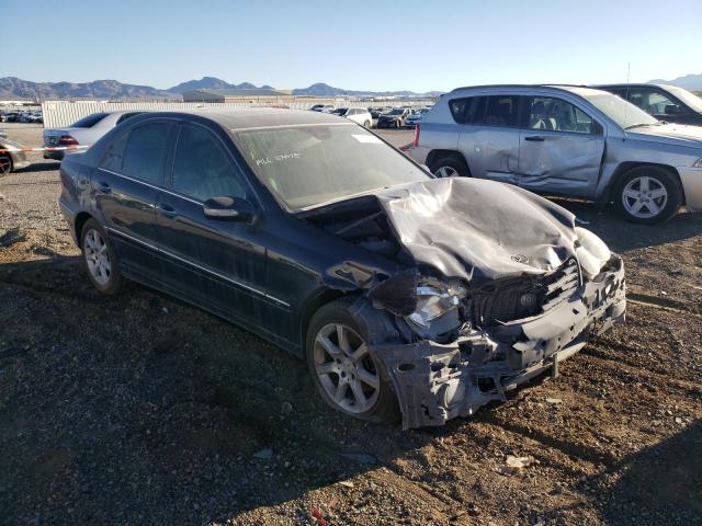 WDBRF92H97F902519 - 2007 MERCEDES-BENZ C 280 4MATIC BLUE photo 4