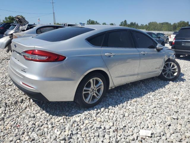 3FA6P0LU7KR183863 - 2019 FORD FUSION SE SILVER photo 3