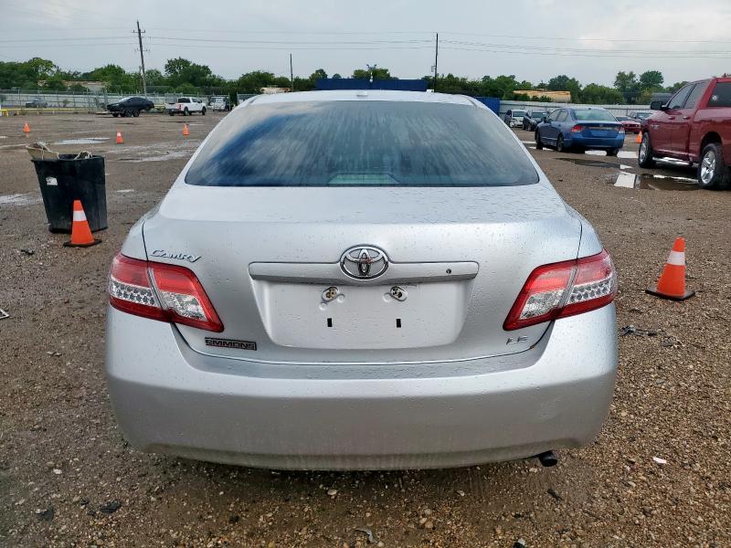 4T4BF3EK8BR218221 - 2011 TOYOTA CAMRY BASE SILVER photo 6