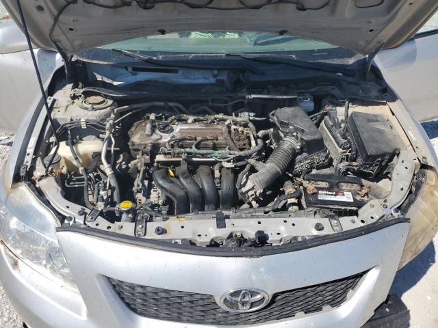 1NXBU4EE3AZ250203 - 2010 TOYOTA COROLLA BASE ვერცხლისფერი ფოტო 11