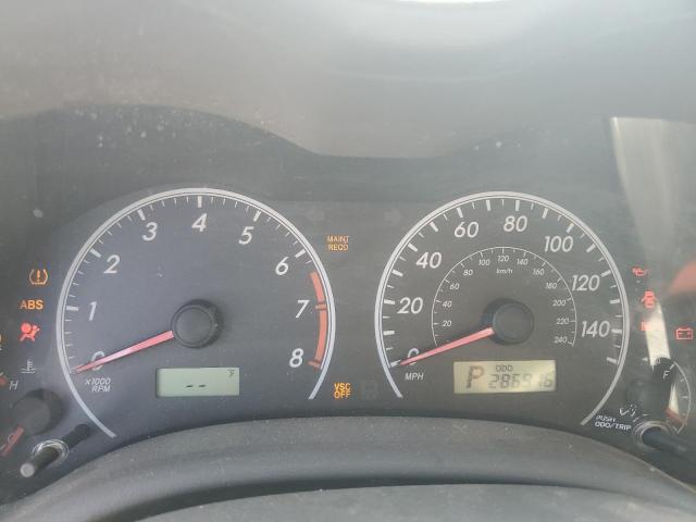 1NXBU4EE3AZ250203 - 2010 TOYOTA COROLLA BASE ვერცხლისფერი ფოტო 9