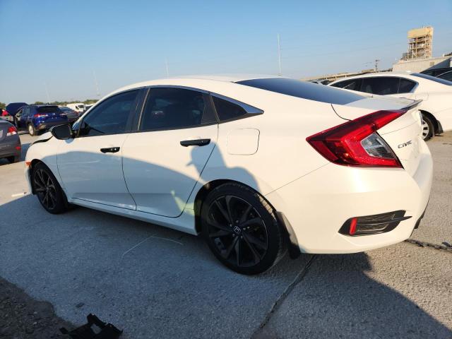 2HGFC2F83MH556848 - 2021 HONDA CIVIC SPORT أبيض صورة 2