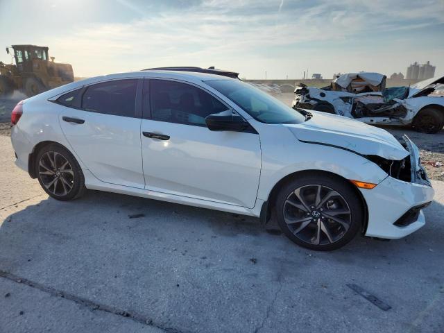 2HGFC2F83MH556848 - 2021 HONDA CIVIC SPORT أبيض صورة 4
