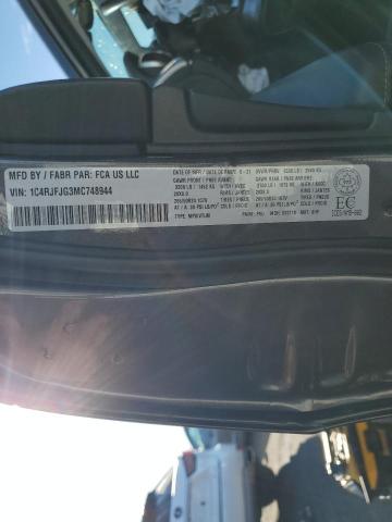 1C4RJFJG3MC748944 - 2021 JEEP GRAND CHER SUMMIT رمادي صورة 14