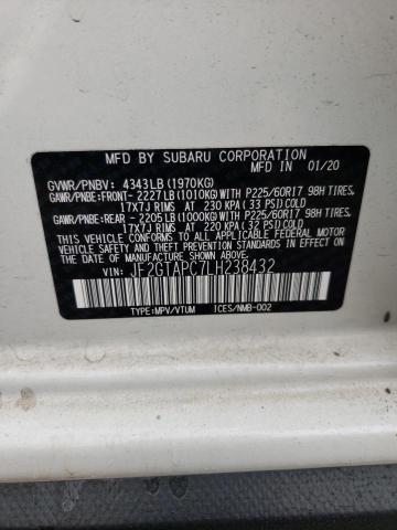 JF2GTAPC7LH238432 - 2020 SUBARU CROSSTREK PREMIUM 白色 照片 13