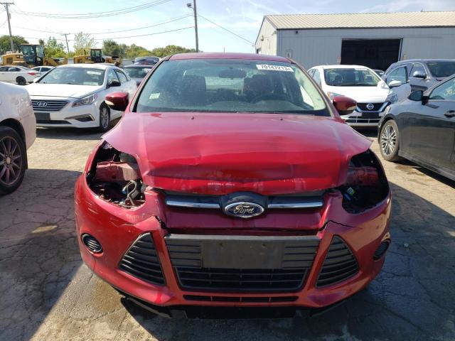 1FADP3F28EL105095 - 2014 FORD FOCUS SE RED photo 5