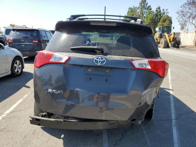 2T3ZFREV1FW182472 - 2015 TOYOTA RAV4 LE GRAY photo 6
