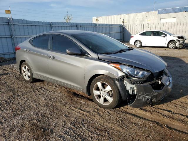 5NPDH4AE2DH393990 - 2013 HYUNDAI ELANTRA GLS GRAY photo 4