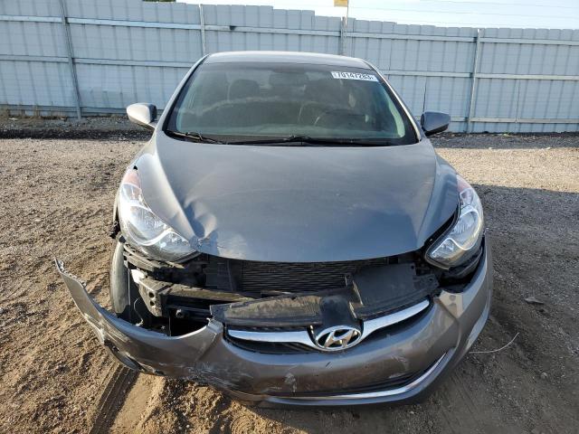 5NPDH4AE2DH393990 - 2013 HYUNDAI ELANTRA GLS GRAY photo 5