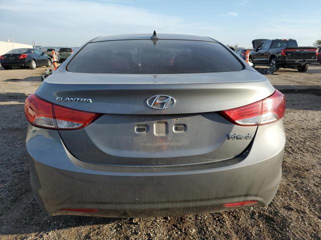 5NPDH4AE2DH393990 - 2013 HYUNDAI ELANTRA GLS GRAY photo 6