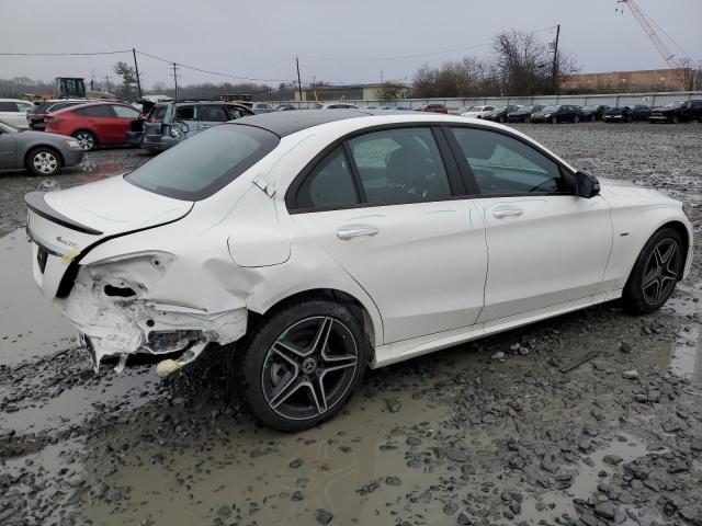 W1KWF8EB5MR627933 - 2021 MERCEDES-BENZ C 300 4MATIC WHITE photo 3