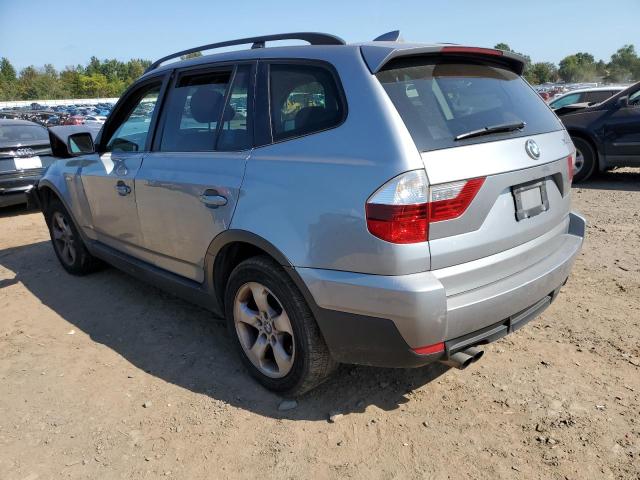 WBXPC934X7WF03962 - 2007 BMW X3 3.0SI SILVER photo 2