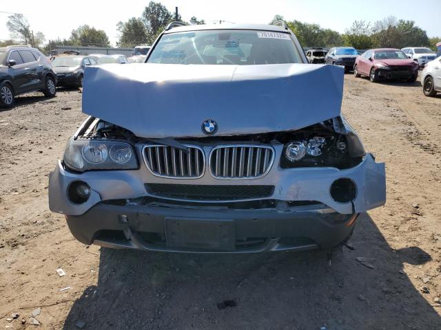 WBXPC934X7WF03962 - 2007 BMW X3 3.0SI SILVER photo 5