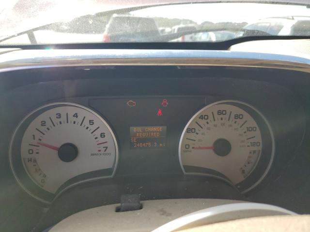 1FMEU7E85AUA61528 - 2010 FORD EXPLORER EDDIE BAUER BROWN photo 9