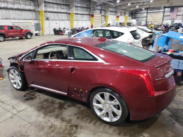 1G6RL1E4XGU139641 - 2016 CADILLAC ELR BURGUNDY photo 2